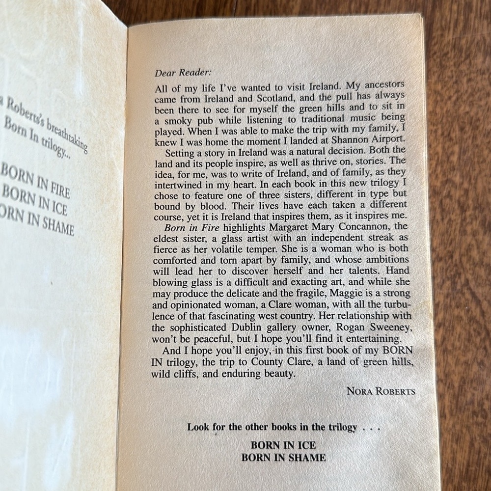 Nora Roberts Born In trilogy - Picture 2 of 6